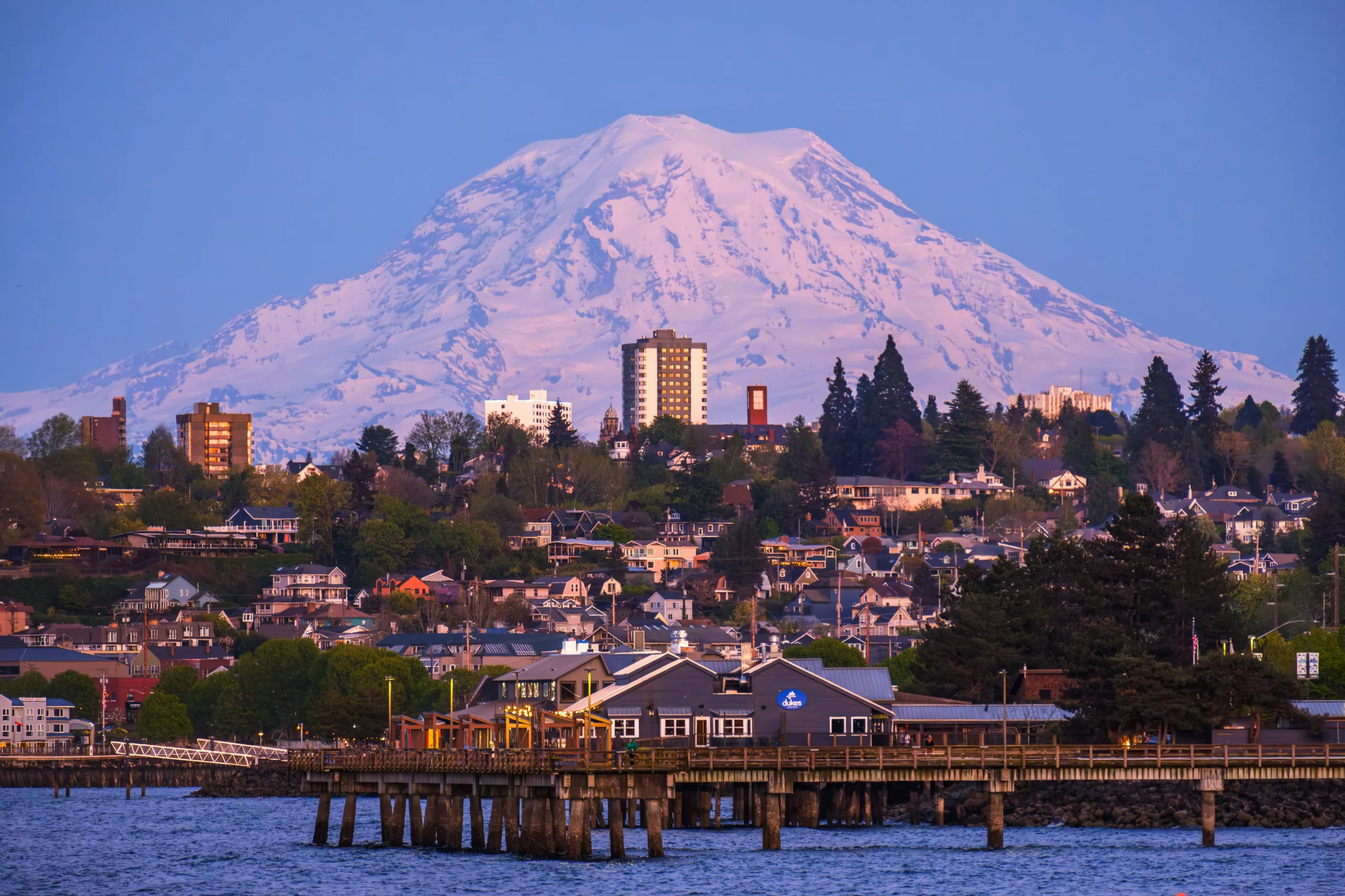 Mount Rainier View Tacoma, WA